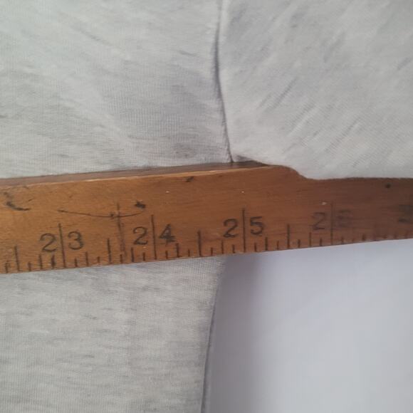 Garnet Hill- Cowl Neck Knit Tunic- Gray in color- size Medium - Picture 6 of 8